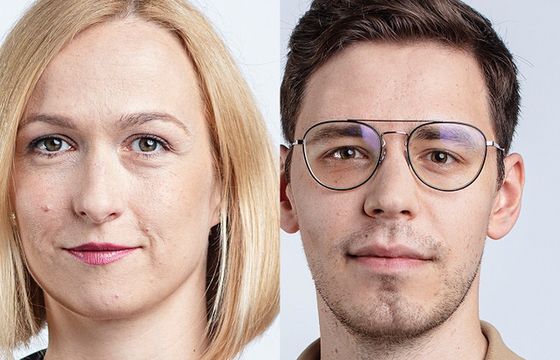Aleksandra Marciniak i Patryk Jończyk w Sportfive Poland