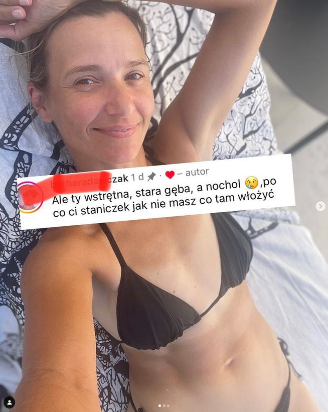 Joanna Koroniewska pokazała hejterski komentarz. Tak odpowiedziała