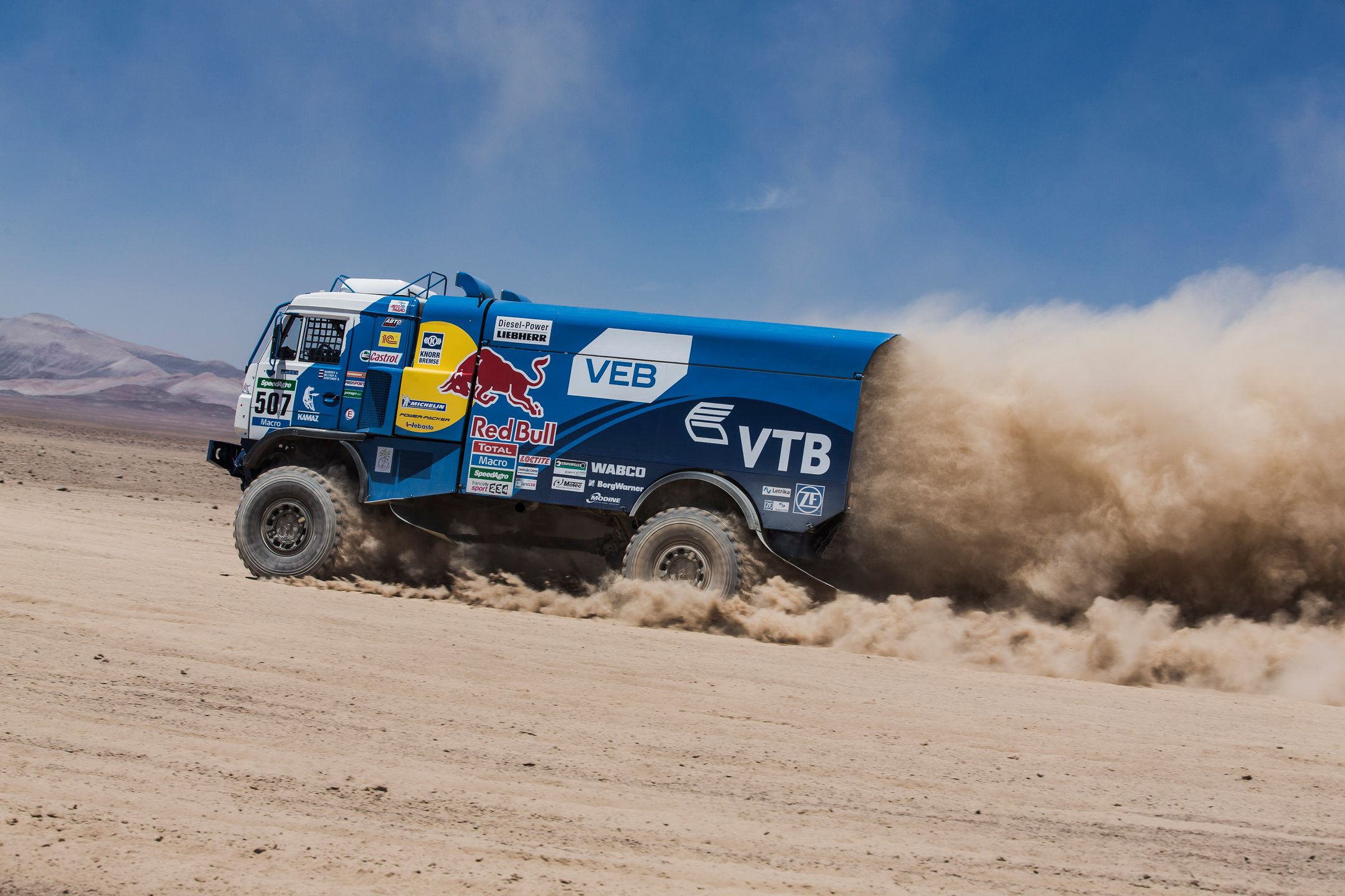 Zespół Kamaz Master to prawdziwi mistrzowie pustyni