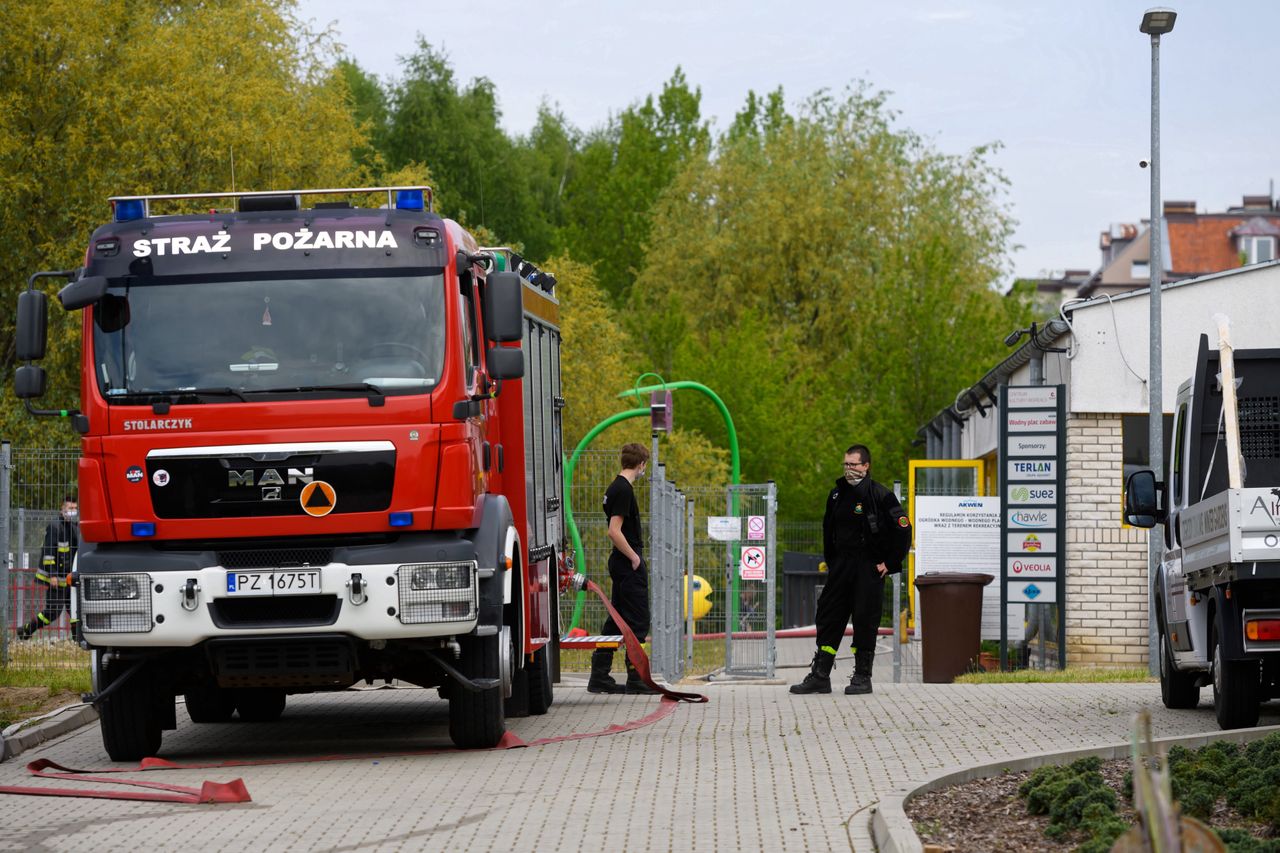 Sławno. Wybuch gazu. Jedna osoba w szpitalu