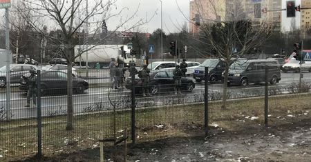 Spektakularna akcja antyterrorystów w Szczecinie