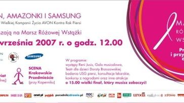 Samsung współorganizatorem Marszu Różowej Wstążki 1