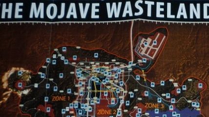 Cała mapa Fallout: New Vegas! 1