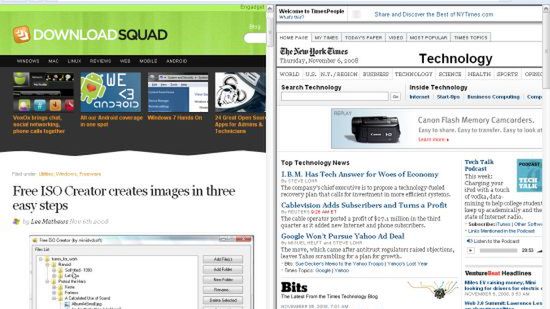 Dwie strony w jednej zakładce... 1