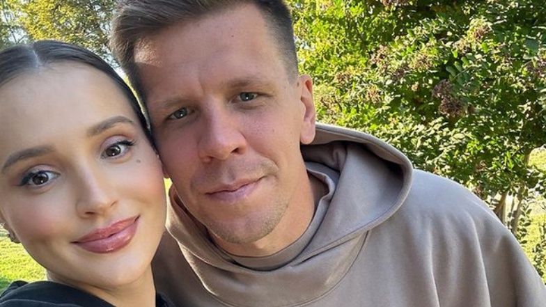 Wojciech Szczęsny i Marina Łuczenko