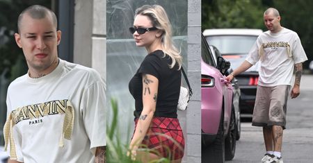 Markotni Żabson i Lila Janowska sfotografowani razem na mieście. Zaparkowali na zakazie auto za 300 TYSIĘCY ZŁOTYCH