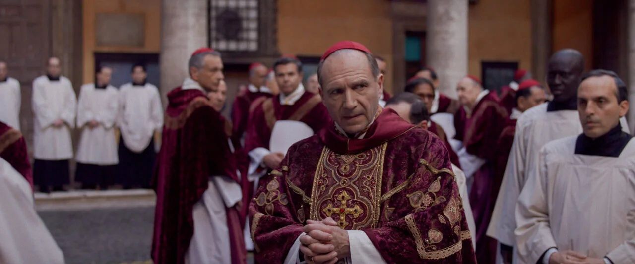 Ralph Fiennes as Cardinal Lawrence