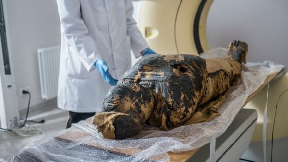 Zrekonstruowano wygląd mumii w ciąży.