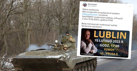 Właściciel lokalu "wyrzuca" Sykulskiego i jego prorosyjski wykład