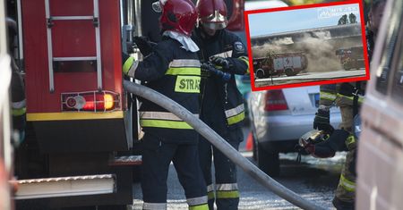 Pożar w centrum handlowym pod Warszawą. Doszło do ewakuacji