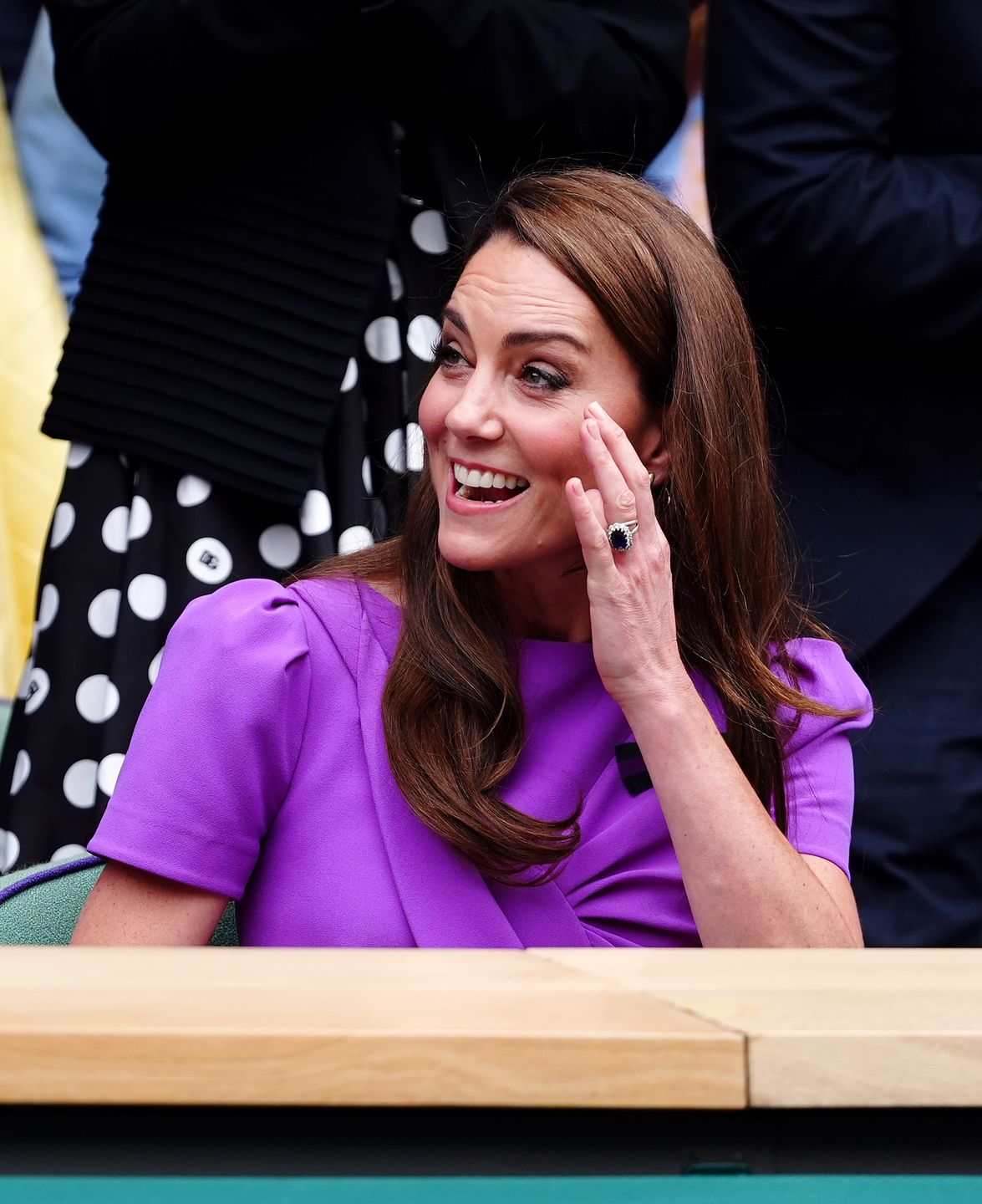 Księżna Kate i księżniczka Charlotte na finale Wimbledonu 