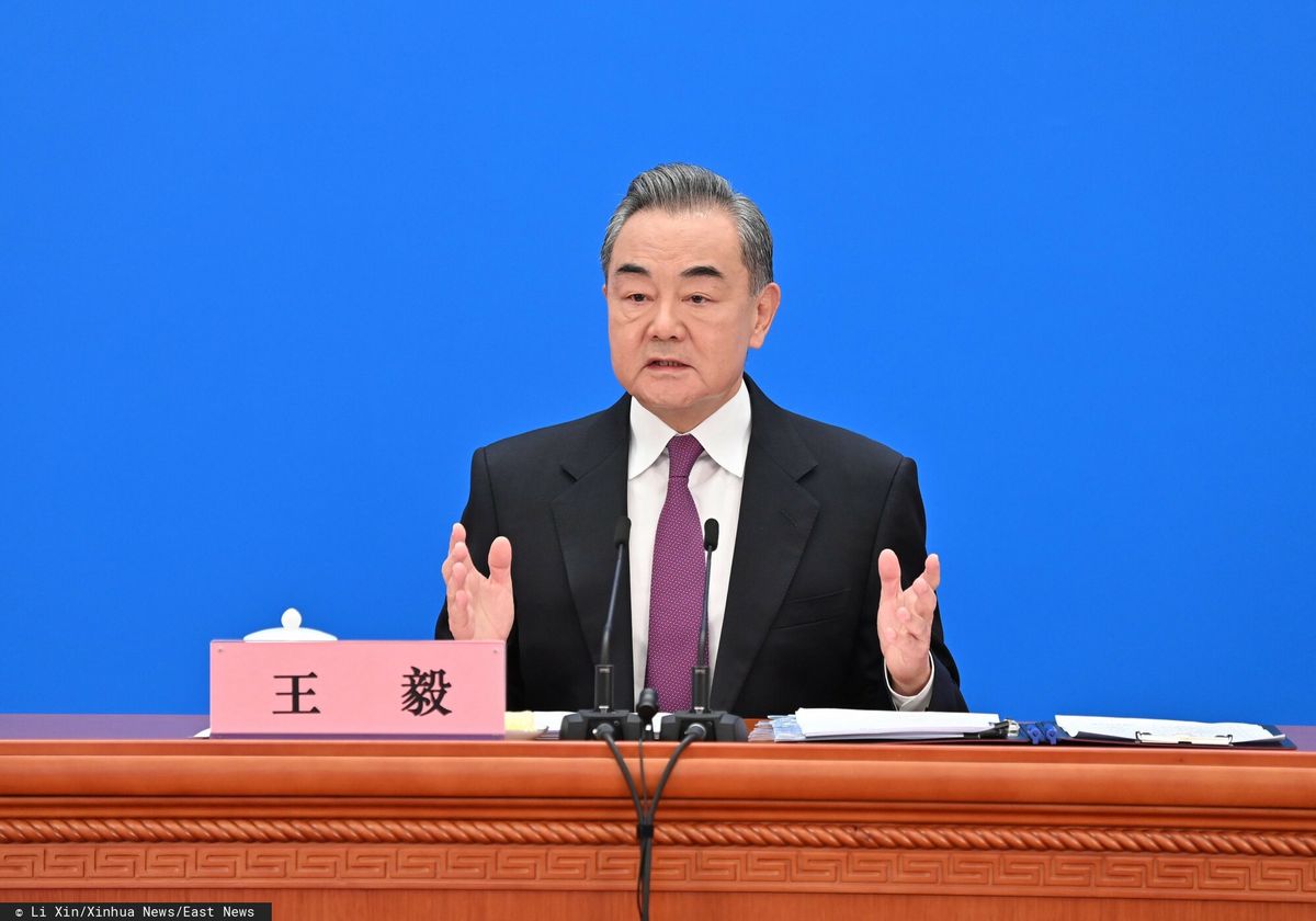 Na zdjęciu: szef chińskiego MSZ, Wang Yi.