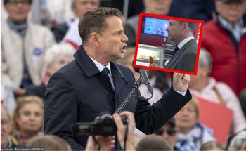 Zobaczyli to widzowie TVP. Pokazali, jak Trzaskowski kupuje hot-doga