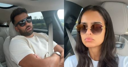 Klaudia El Dursi wrzuciła wideo, jak nagrywała śpiącego partnera, PROWADZĄC auto. Internauci: "Boże, chroń przed takimi kierowcami" (WIDEO)