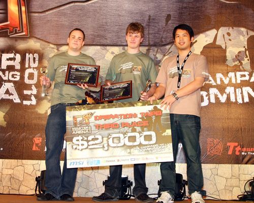 zasp&oacute;ł ze Szwecji, kt&oacute;ry zajął trzecie miejsce w zawodach MSI MOA 2011