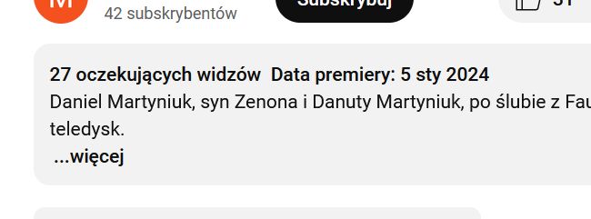 Tyle osób czekało na klip Daniela Martyniuka