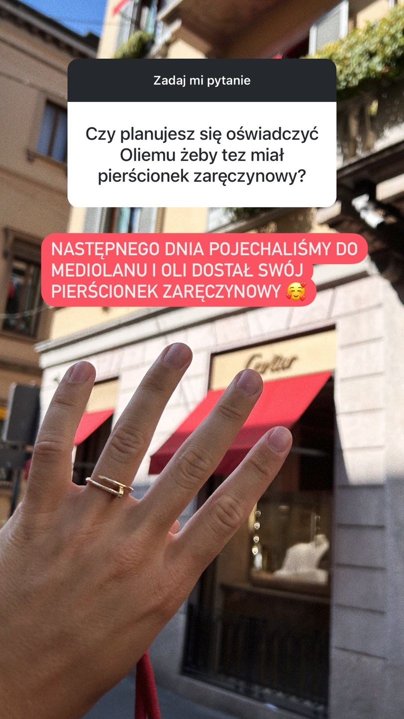 Jacek Jelonek oświadczył się ukochanemu. Pokazał pierścionki.