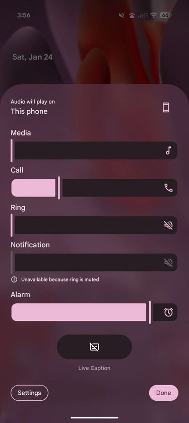 Wygląd interfejsu Androida 17
