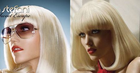 Anja Rubik jak Gwen Stefani