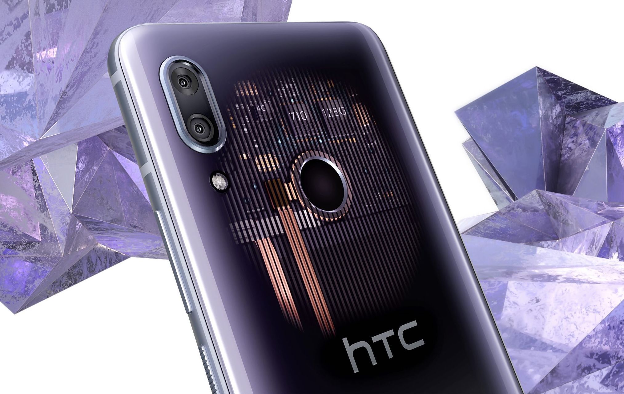 HTC U19e i Desire 19+ oficjalnie. Ten pierwszy ma dwa podwójne aparaty i półprzezroczysty tył 3