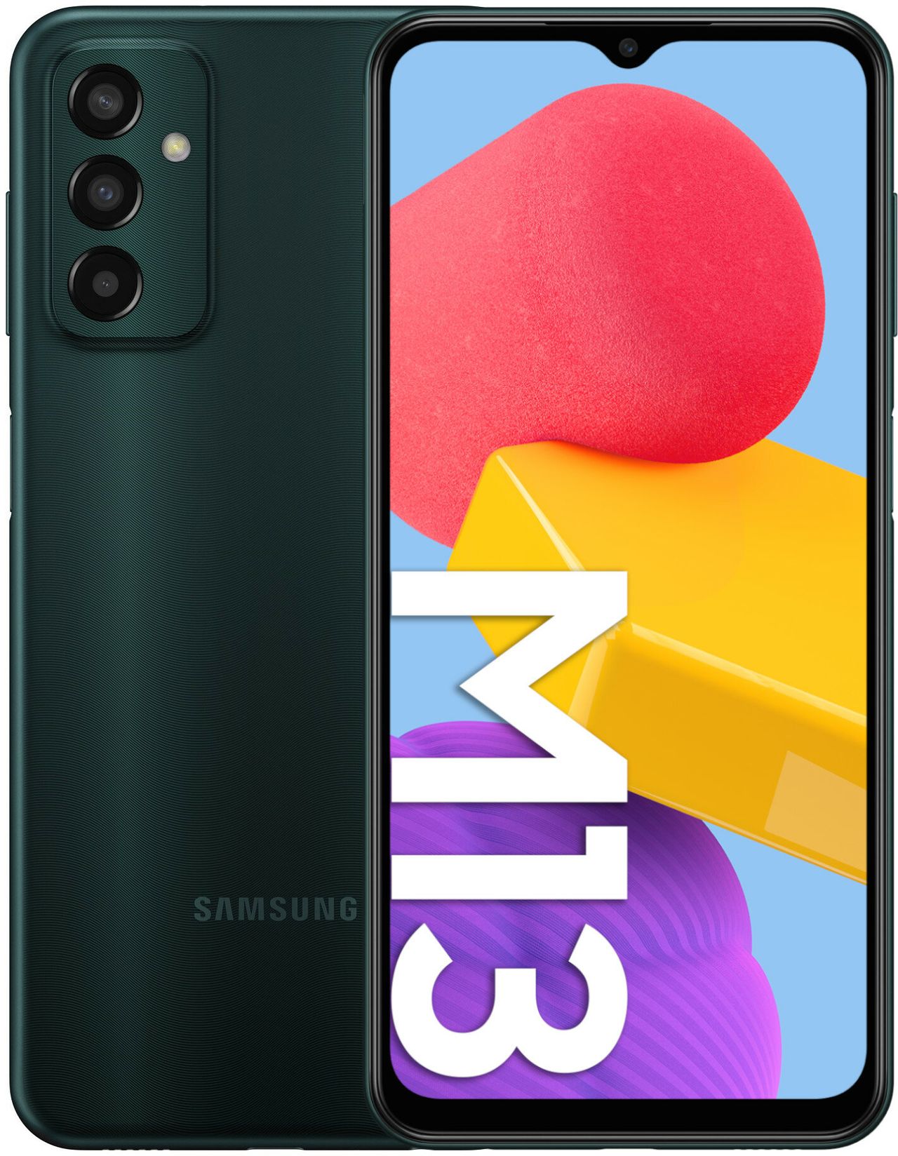 Smartfon SAMSUNG Galaxy M13 4/64GB 6.6" 90Hz Zielony SM-M135 