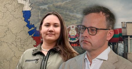 Dyplomatka z Rosji i Romanowski przy jednym stole