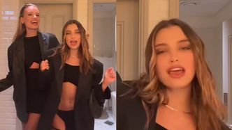 Julia Wieniawa pręży się przed lustrem w Dubaju. Ruszyła w miasto w ODWAŻNEJ stylówce