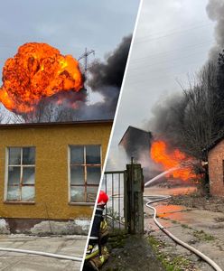 Mają zamknąć okna. Nagły apel służb, ciemny dym nad miastem