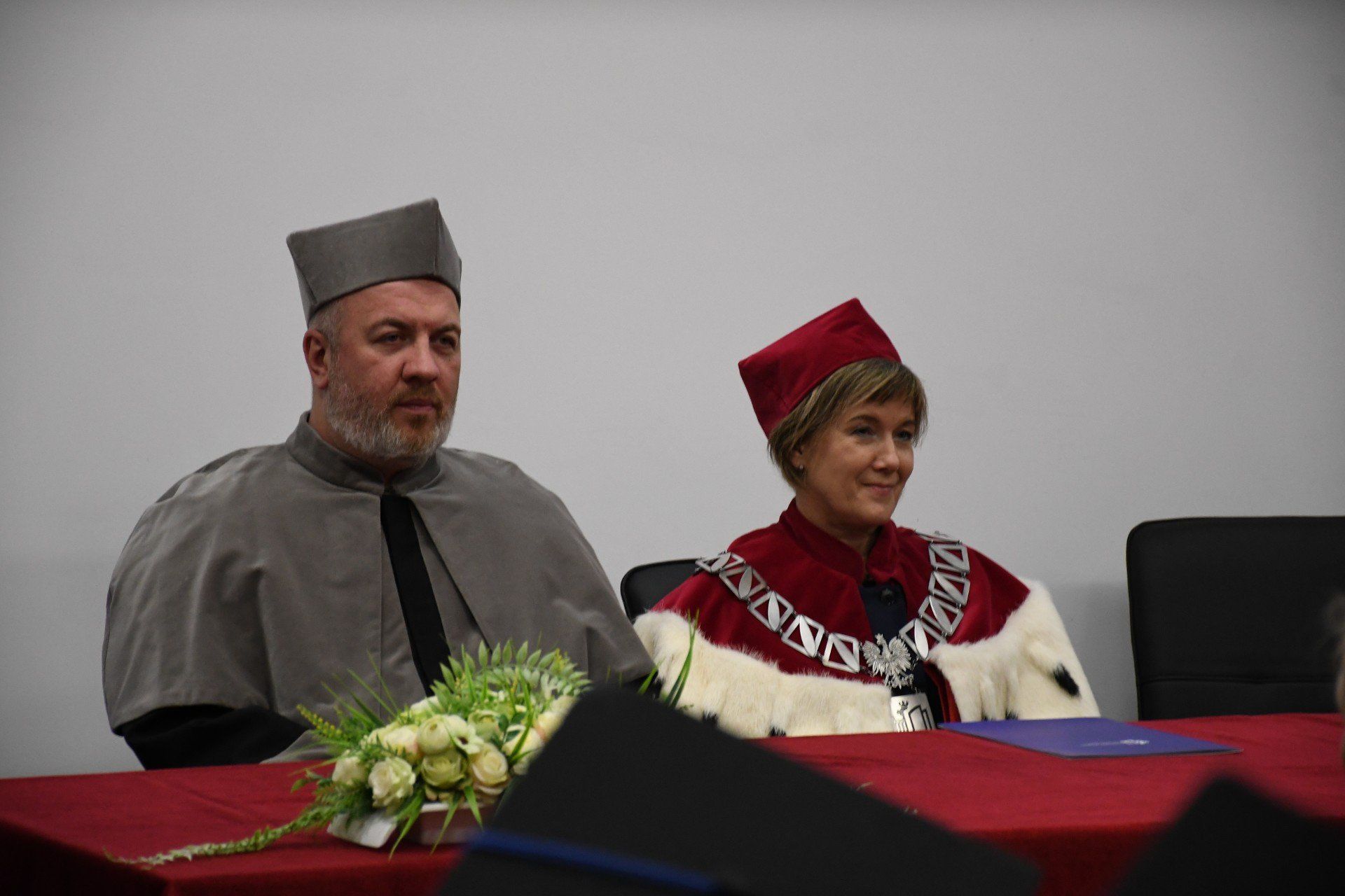 Uroczyste wręczenie dyplomów ukończenia studiów w PANS we Włocławku.