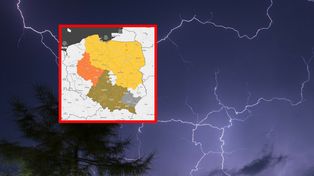 Burze i ulewy nad Polską. RCB i IMGW ostrzegają