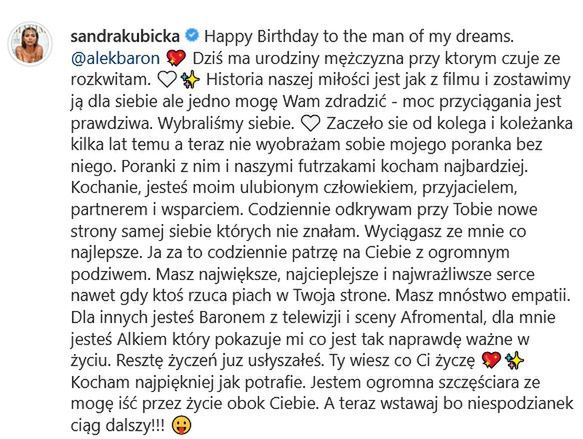 Baron świętuje 38. urodziny
