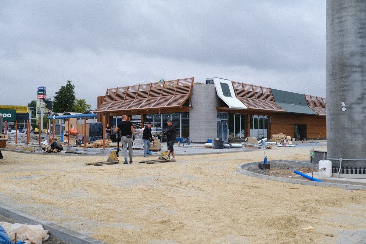 Budowa restauracji McDonalds przy ul. Turystycznej w Lublinie