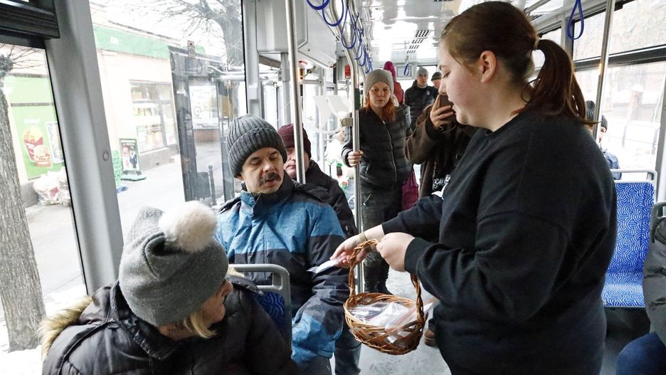 Akcja uczniów ze szkoły podstawowej nr 9. w Grudziądzu