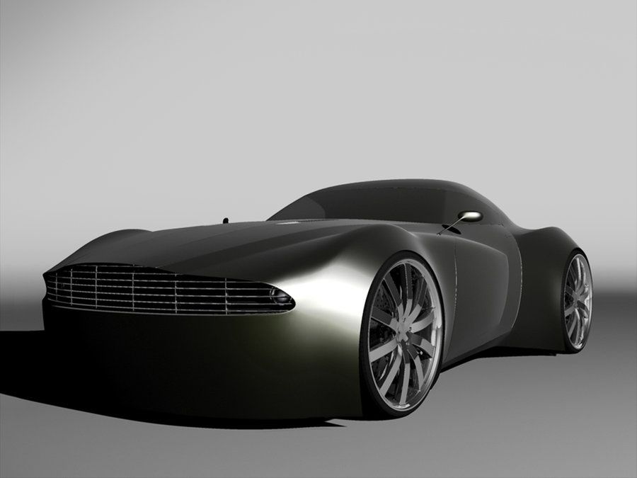 Aston Martin V8 Vantage concept - niezależny projekt Narcisa Maresa