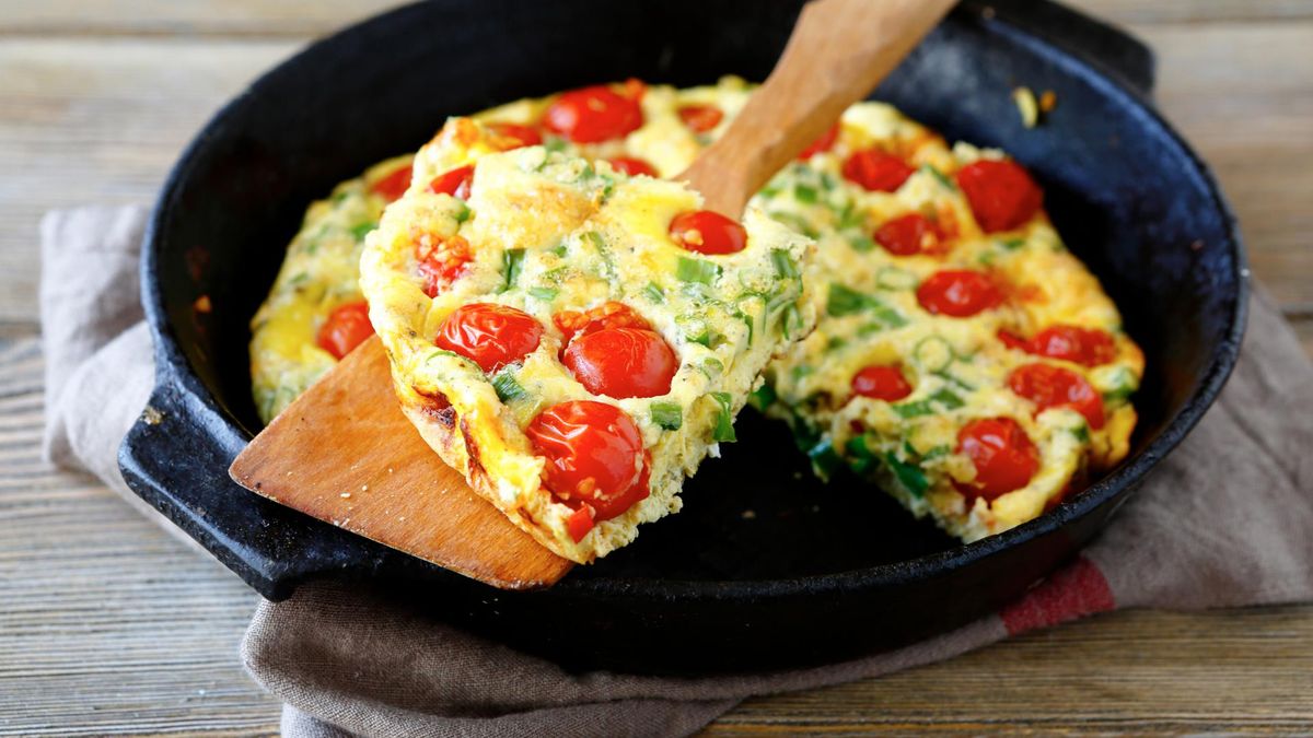 Frittata z pomidorami