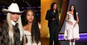 Grammy 2024. Beyonce z PRZEPALONYMI KOŃCÓWKAMI bryluje na gali. Towarzyszył jej Jay-Z i 12-letnia Blue Ivy w cudacznych butach (ZDJĘCIA)