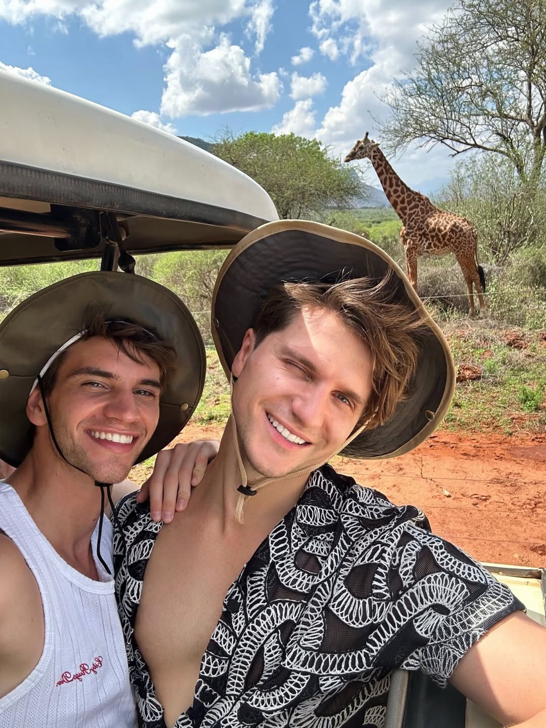 Michał Kassin na wakacjach ze swoim chłopakiem