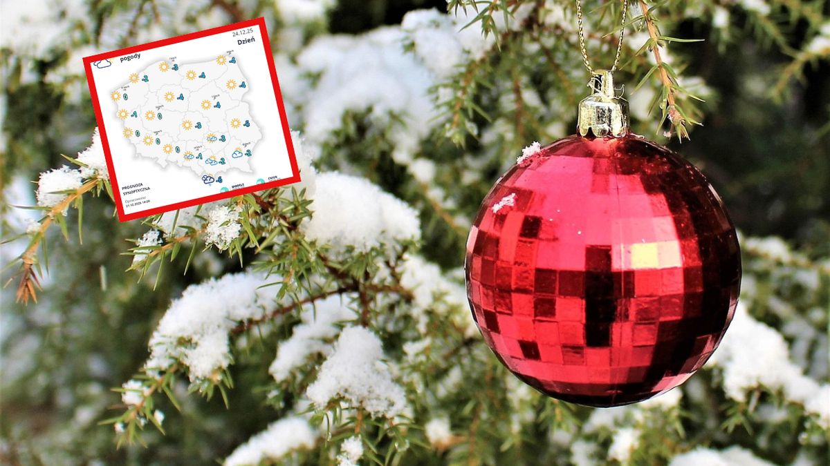  Jakie będą święta? W prognozach słońce i lekki mróz