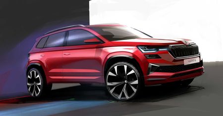 Odświeżona Škoda Karoq na pierwszych szkicach. Wiemy, co się zmieni