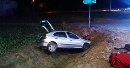 Nie wiedzieli, z kim jadą. Groźny wypadek w Wielkopolsce