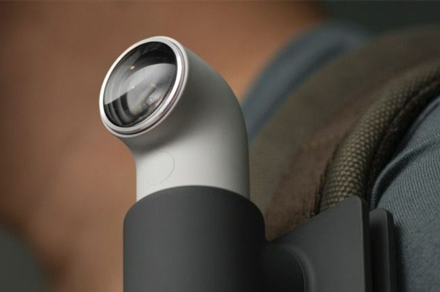 HTC RECamera zbliżenie