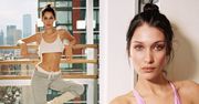 Rozebrana Bella Hadid udaje wyzwoloną baletnicę...