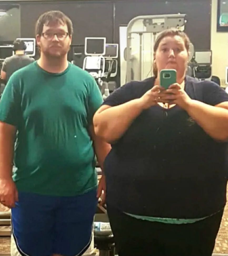 Lexi Reed z mężem przed metamorfozą 