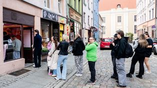 Piernikowy sernik z posypką podbija Toruń