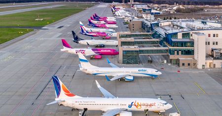 Śląskie.Pasażerowie wracają. Katowice Airport ze wzrostem