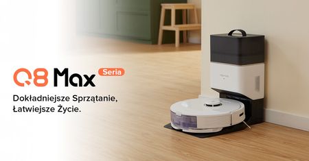 Roborock Q8 MAX debiutuje na rynku. Warto kupić w przedsprzedaży