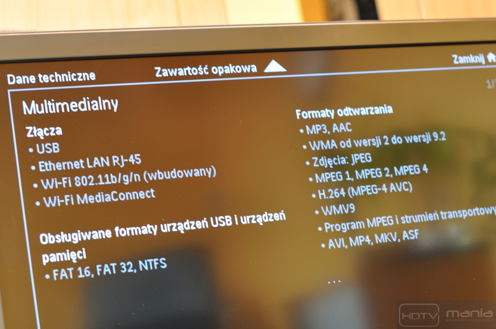 Philips 32PFL9705H nowatorski i drogi 11