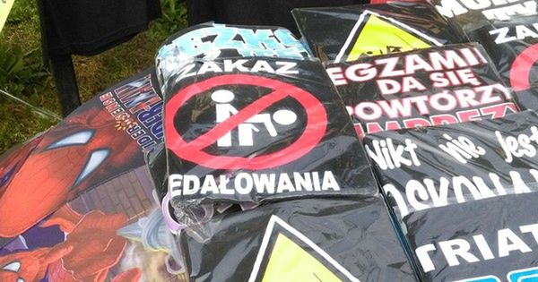 "Zakaz pedałowania" w parku Praskim