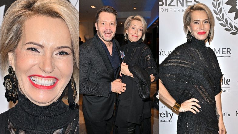 Paulina Smaszcz w prześwitującej kreacji 