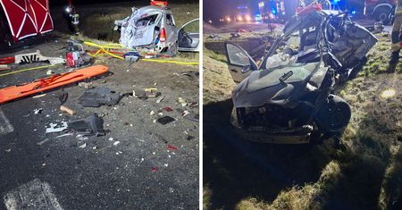 Tragiczny wypadek pod Gorzowem. Dwie osoby nie żyją, trzy w szpitalu